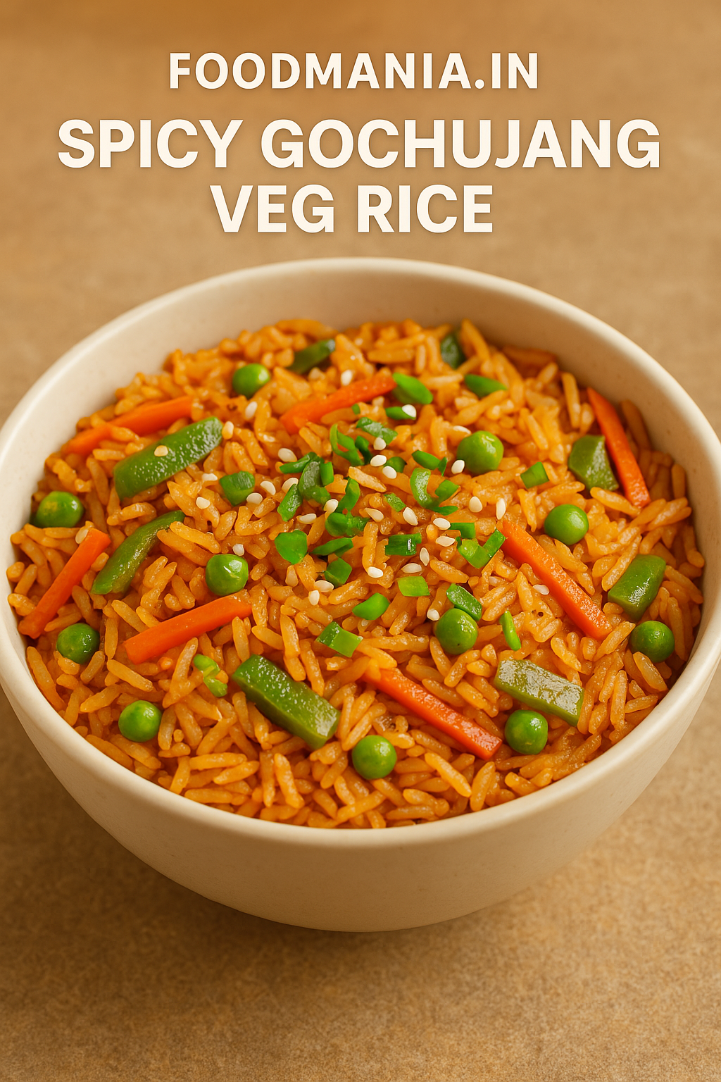 Easy Foodmania.in Gochujang rice recipe